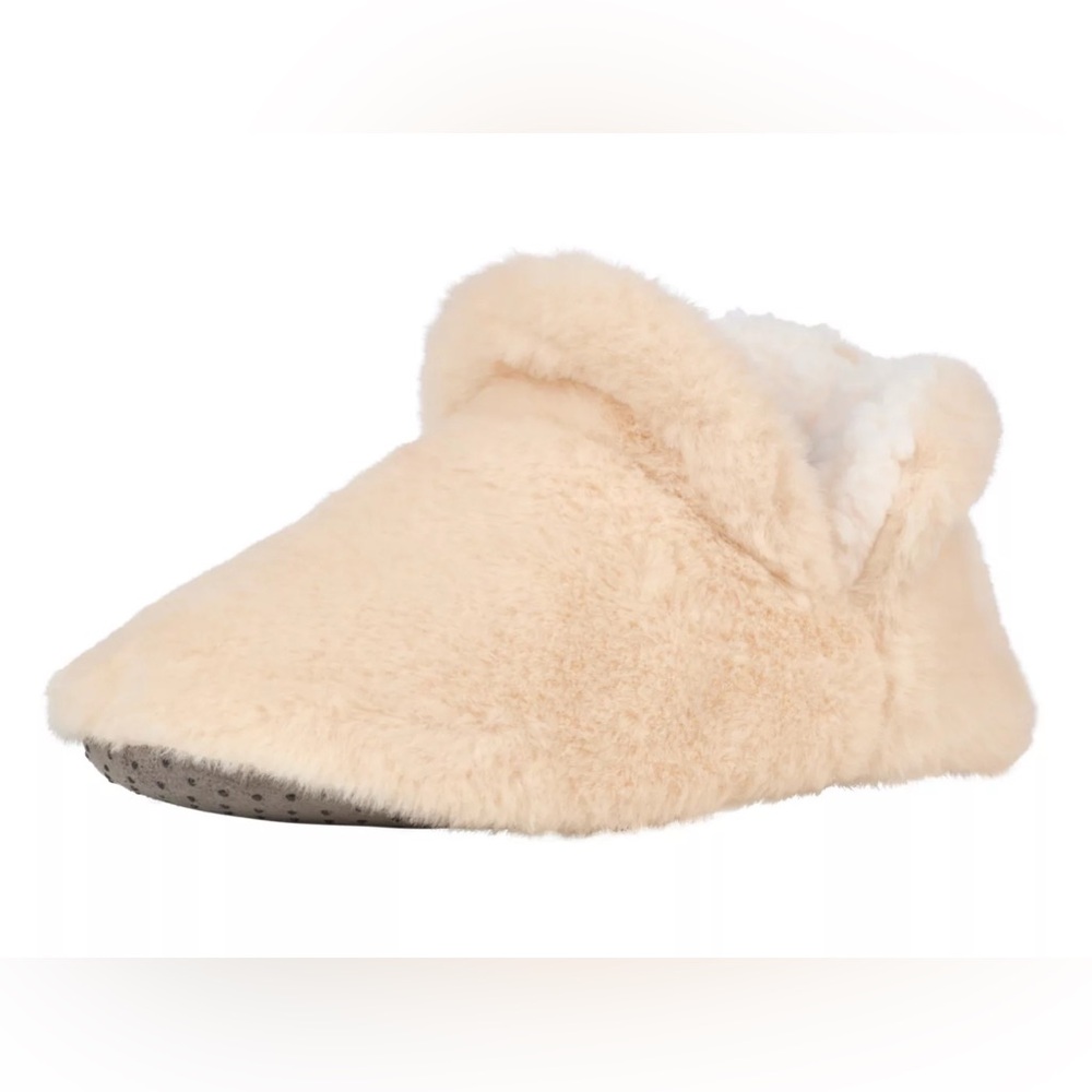 Northeast Outfitters Women’s Cozy Cabin Slippers Tan Aloe Infused